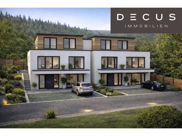 Immobilie in Pressbaum - | Exklusives Doppelhaus am Bartberg in Pressbaum | Panoramalage mit Blick auf den Wienerwaldsee & direkter Waldrandlage | Belagsfertig | - Bild 0