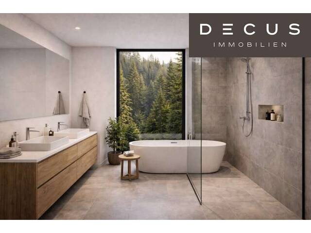 Immobilie in Pressbaum - | Exklusives Doppelhaus am Bartberg in Pressbaum | Panoramalage mit Blick auf den Wienerwaldsee & direkter Waldrandlage | Belagsfertig | - Bild 4