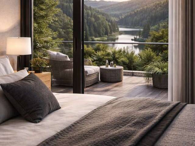 Immobilie in Pressbaum - | Exklusives Doppelhaus am Bartberg in Pressbaum | Panoramalage mit Blick auf den Wienerwaldsee & direkter Waldrandlage | Belagsfertig | - Bild 2