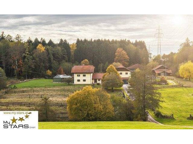 Immobilie in Feldkirchen bei Mattighofen - Exklusiver Gutshof mit Pferdegestüt in idyllischer Lage! - Bild 1