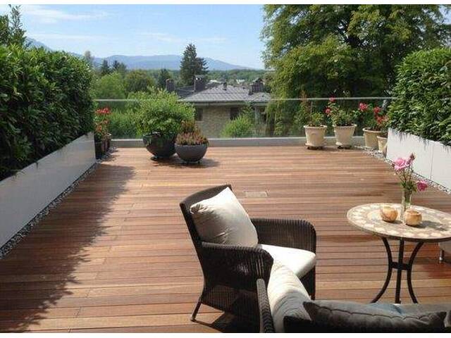 Immobilie in Elsbethen - Skyline & Alpen im Blick | Designer 3 Zimmer Maisonettewohnung mit 132m2 Wfl. | in privilegierter Aussichtslage in Salzburg Süd - Bild 1