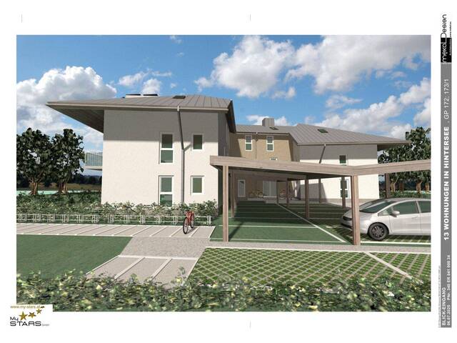 Immobilie in Hintersee - Baubewilligung erteilt! - Leistbares Wohnen, die wahrscheinlich günstigsten Neubauwohnungen Salzburgs! - Bild 0