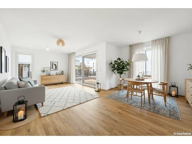 Immobilie in Wiener Neustadt - PROVISIONSFREI! Hochwertig konzipierte 3-Zimmer-Wohnung mit Garten | Offene Wohnküche, Schrankraum | Tiefgarage - Bild 3