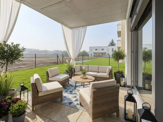 Immobilie in Wiener Neustadt - PROVISIONSFREI! 3-Zimmer-Traumwohnung mit sonniger Terrasse & Garten - Bella Vita pur - Bild 0