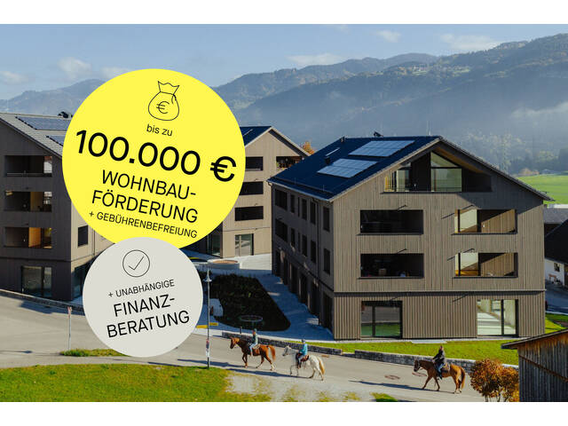 Immobilie in Göfis - Attraktive 4-Zimmer Terrassenwohnung - Bild 0