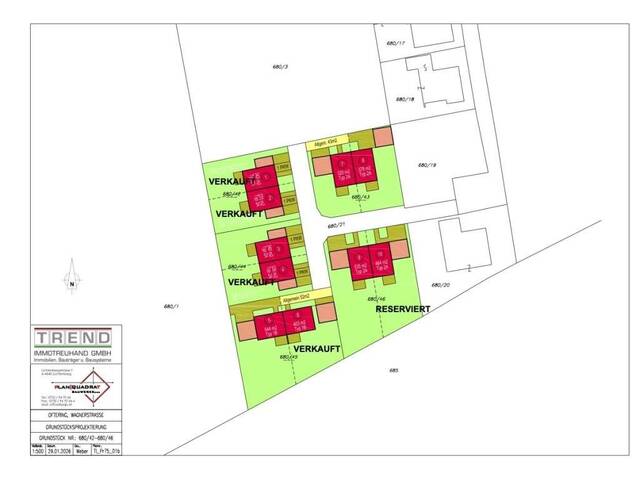 Immobilie in Oftering - BAUSTART ERFOLGT - NUR NOCH 5 EINHEITEN FREI - großzügige Gartenflächen ab 342 m² - 10 Einheiten verfügbar - (Förderung möglich) - MUSTERHAUS VORHANDEN - Bild 1