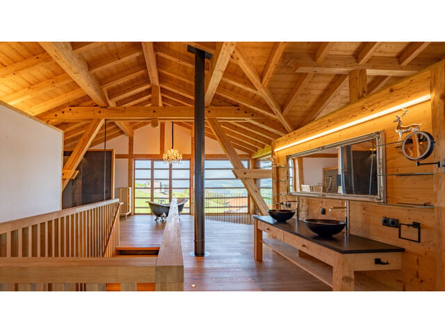 Immobilie in Sulzberg - Sulzberg: Exklusives Chalet im modernen Alpenloftstil mit Panoramablick - Bild 4