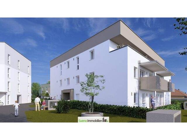 Immobilie in Langholzfeld - 4-Zimmerwohnung neu mit Garten, Langholzfeld, unschlagbarer Neubaupreis + provisionsfrei! - Bild 0