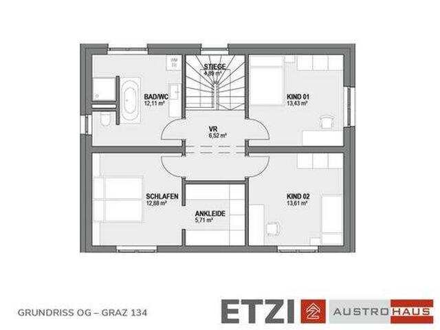 Immobilie in Laakirchen - Wohnen im Salzkammergut: Laakirchen â? In der Au â? ab € 434.340,- - Bild 2