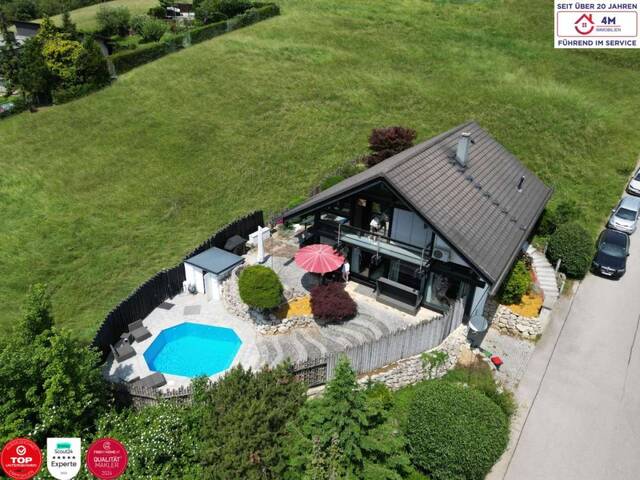 Immobilie in Maria Gugging - Exklusives HUF Architektenhaus in Maria Gugging! Anzahlung 450.000,00 Euro diskret & direkt vom Eigentümer finanzieren! (ohne Bonitätsnachweis) - Bild 1