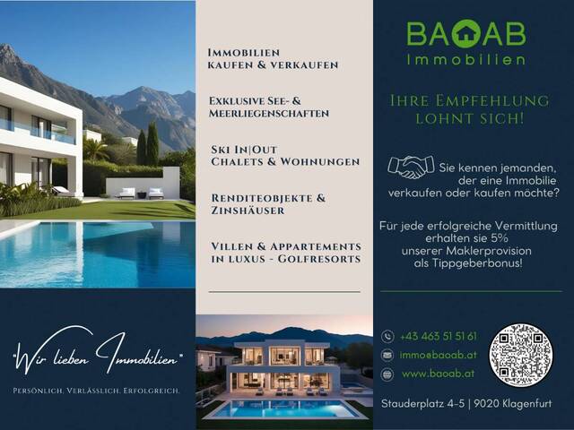 Immobilie in Pogöriach - Seenahe Etagenwohnung mit Balkon und Nutzungsspielraum | Kurzzeitvermietung erlaubt - Bild 2