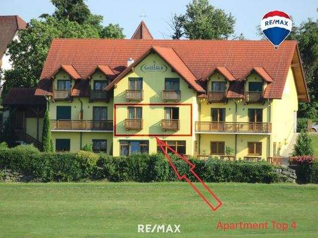 Immobilie in Burgauberg - APARTMENT mit Französischen Balkon und eigenem Parkplatz Traumhaftem Ausblick direkt am Golfplatz - Bild 0