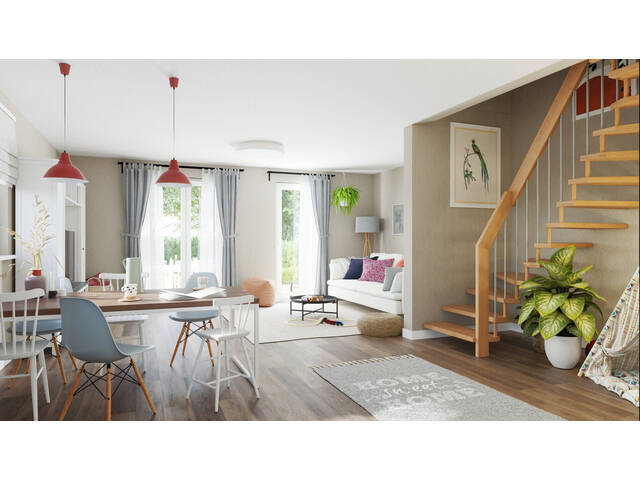 Immobilie in Rankweil - Modernes Reihenendhaus in Rankweil, 5 Zimmer, schöner Garten, Erstbezug, 146m² - Bild 3