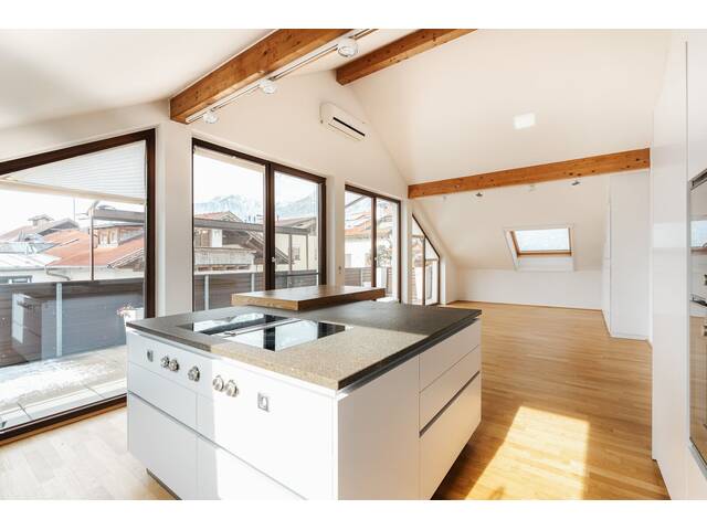 Immobilie in Arzl - Arzl: 4 Zimmer + 30 m² Dachterrasse, barrierefrei, 2 TG – Wohnen über den Dächern Innsbrucks - Bild 1