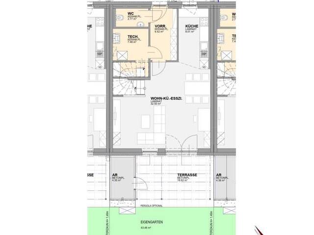 Immobilie in Lanzenkirchen - Freifinanzierte Reihenhäuser in Lanzenkirchen - Ortsteil Kleinwolkersdorf - Soforteigentum - Bild 1