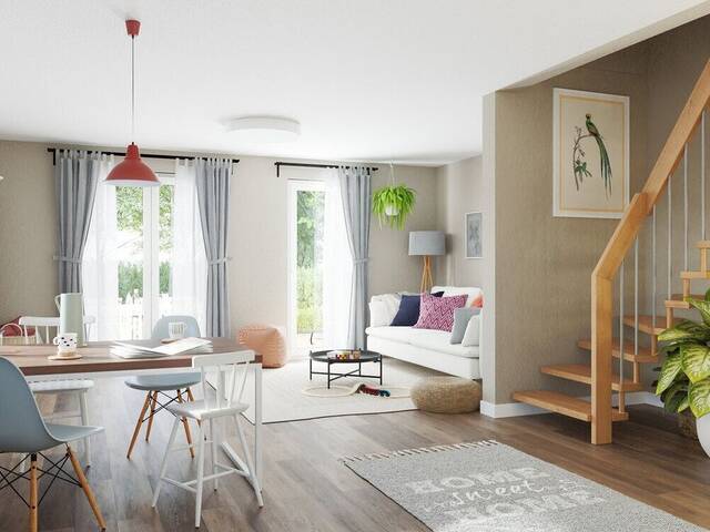 Immobilie in Rankweil - Neubau Rankweil: Modernes Reihenmittelhaus mit Dachstudio! Haus 2 - Bild 2