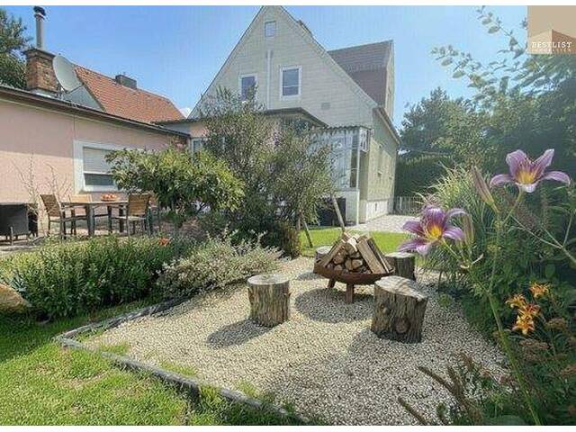 Immobilie in Tribuswinkel - Einfamilienhaus mit Zubau - Tiefgarage und Garten - Bild 0