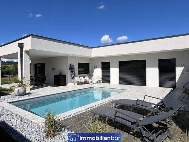 Immobilie in Pichl bei Wels - Design-Bungalow mit Pool-Oase - Bild 1
