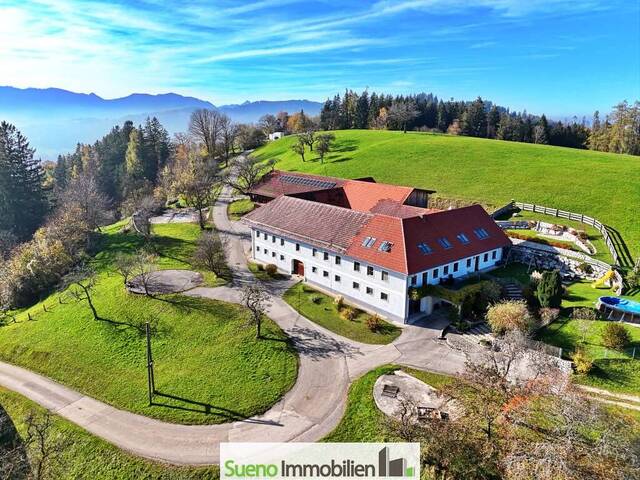 Immobilie in Oberschlierbach - TRAUM-Bauernhof in PREMIUM-LAGE über der Nebelgrenze! Freiheit pur! - Bild 0
