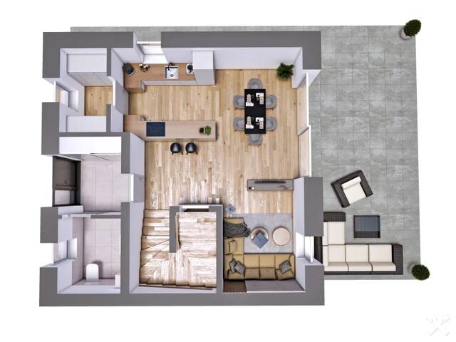 Immobilie in St. Willibald - Sonnenhäuser am Ahornweg TOP 1 - TOP 3 - Bild 3