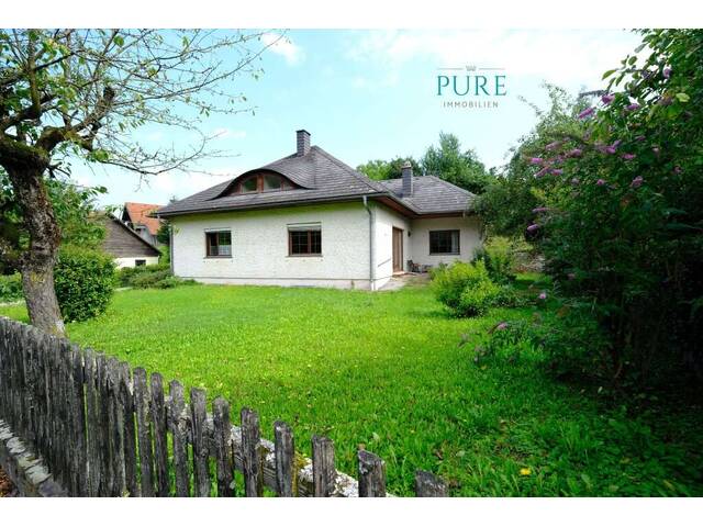 Immobilie in Wald - EINFAMILIENHAUS in IDYLLISCHER RUHELAGE mit schönem Eigengrund - Nähe St. Pölten! - Bild 0