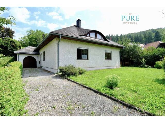 Immobilie in Wald - EINFAMILIENHAUS in IDYLLISCHER RUHELAGE mit schönem Eigengrund - Nähe St. Pölten! - Bild 1