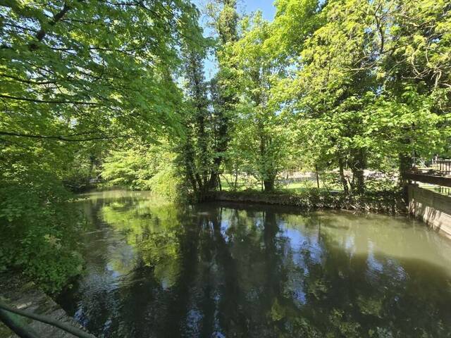 Immobilie in Ebenfurth - + Dachterrasse 360° Panoramablick +SCHLÜSSELFERTIG+ Traumhaftes Reiheneckhaus in Ebenfurth mit direktem Blick auf den Fischa-Fluss + 6 Zimmer + Kamin - Bild 1