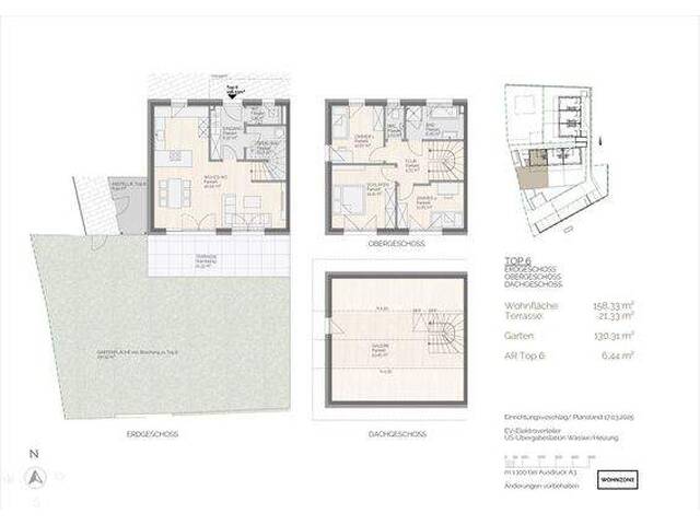 Immobilie in Mattsee - Modernes Reihenhaus in Mattsee, 5 Zimmer, Garten, Terrasse, Erstbezug - Bild 2