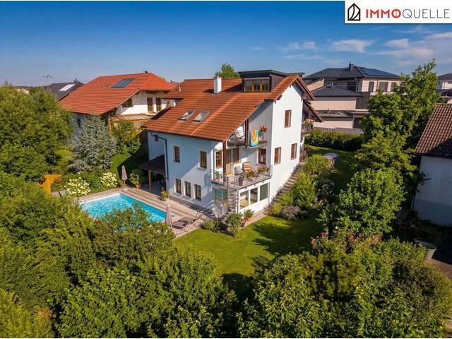 Immobilie in Sierning - Wo Weitblick auf Geborgenheit trifft - Ein verstecktes Familienrefugium mit Pool, Wintergarten und Panorama in Sierning - Bild 0