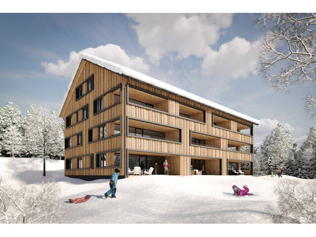 Immobilie in Dalaas - Exklusive 3- Zimmerwohnung mit Garten und Bergblick (Neubau) - Bild 0