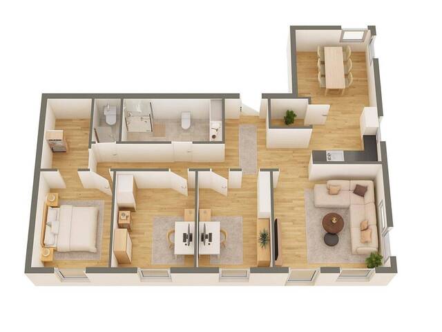 Immobilie in Maria-Lanzendorf - EXCLUSIVES Wohnen - nahe Wien – nur noch 2 Einheiten – ERSTBEZUG! - Bild 3