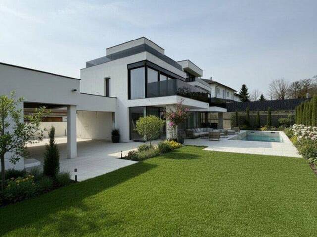 Immobilie in Königsbrunn im Weinviertel - Luxusvilla nahe Wien – 406 m² Wohnfläche | Share Deal möglich | Pool | Wellness | Aufzug | Weinbergblick - Bild 1
