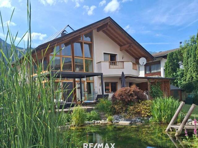 Immobilie in Prutz - Sonnenresidenz in Prutz - Einfamilienhaus in Bestlage mit idyllischem Teich! - Bild 0