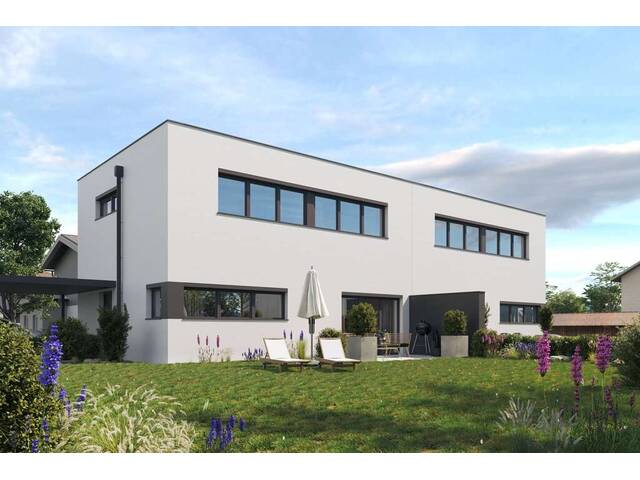 Immobilie in Leonding - MODERNES DOPPELHAUS in bevorzugter SIEDLUNGSLAGE - MUSTERHAUS VORHANDEN - Bild 1