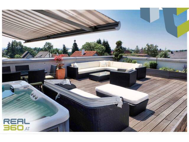 Immobilie in Traun - Dachterrassenwohnung mit 115 m² Freifläche in Traun! (L7 - aktuell vermietet) - Bild 3
