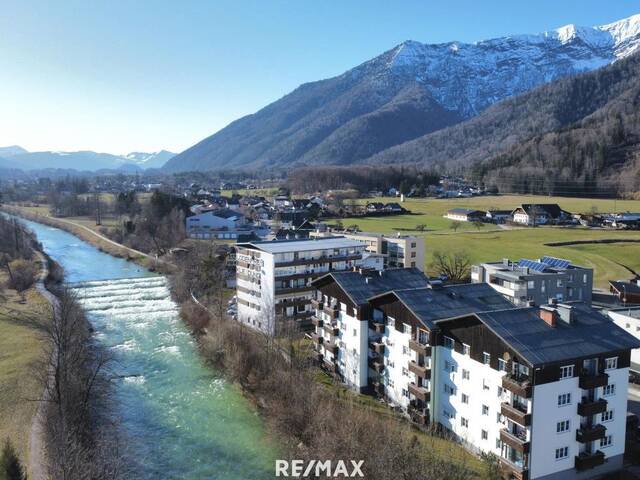 Immobilie in Bad Ischl - Modern sanierte 3-Zimmer-Eigentumswohnung mit sonniger Loggia und Flussblick - Bild 1