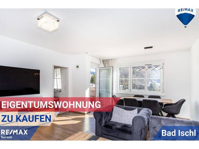 Immobilie in Bad Ischl - Modern sanierte 3-Zimmer-Eigentumswohnung mit sonniger Loggia und Flussblick - Bild 3
