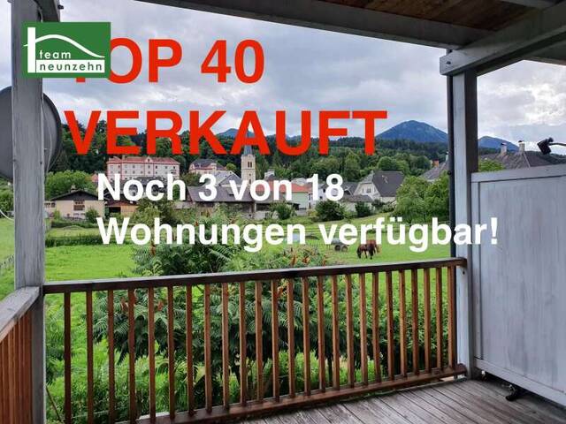 Immobilie in Paternion - Aktuell vermietet mit bis zu 4,3% Rendite, 2-Zimmer Wohnungen in Paternion zu verkaufen. Gute & verlässliche Anlage. Top42 - Bild 0