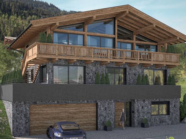 Immobilie in Going am Wilden Kaiser - Neubau-Luxusvilla mit Kaiserblick in Toplage - Bild 0