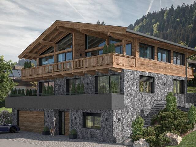 Immobilie in Going am Wilden Kaiser - Neubau-Luxusvilla mit Kaiserblick in Toplage - Bild 1