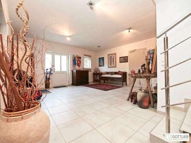 Immobilie in Bisamberg - Stadtgrenze von Wien! Elegantes Einfamilienhaus mit uneinsehbarem Garten, restauriertem Weinkeller und Doppelgarage - Bild 1