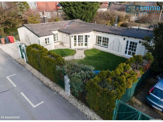 Immobilie in Gerasdorf - IHR SCHMUCKSTÜCK: CHARMANTER BUNGALOW IN GERASDORF OBERLISSE direkt an der Stadtgrenze Wiens - Bild 0