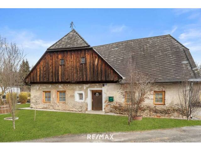 Immobilie in Reichenfels - Charmantes, teilweise saniertes Bauernhaus mit Ausbaupotenzial in Reichenfels im Lavanttal - Bild 0