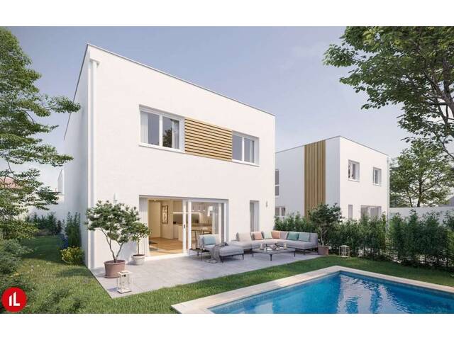 Immobilie in Wienerherberg - Neubau Einfamilienhaus in Wienerherberg - modernes Wohnen mit Garten nahe Wien - Bild 0