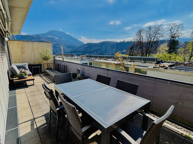 Immobilie in Göfis - Privatverkauf in Göfis, tolle Wohnung mit Reihenhauscharakter, eigenem Garten und großer Terrasse in toller Hanglage - Bild 0