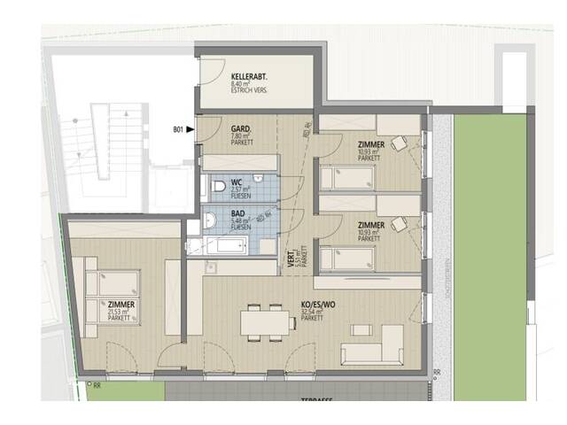 Immobilie in Fiss - Modernes Wohnen in Fiss: Erstbezug mit Tiefgarage! - Bild 3