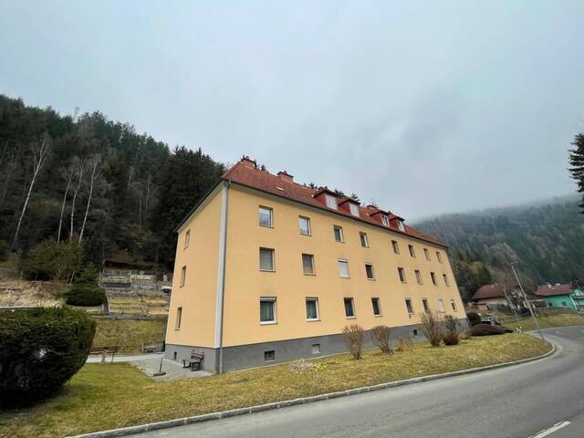 Immobilie in St. Barbara im Mürztal - Gepflegte Wohnung am Fuße des Schi- und Erholungsgebietes Brunnalm - Hohe Veitsch zu verkaufen - Bild 1