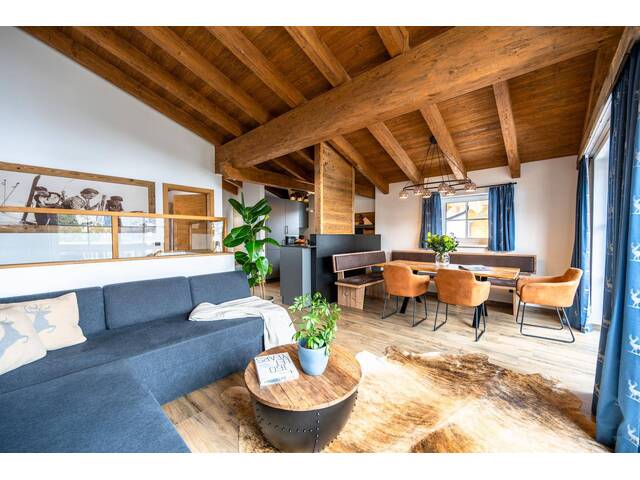 Immobilie in Turrach - Luxuriöses Doppelhaushälfte mit 5 Zimmern und Garten direkt an der Skipiste - Bild 1