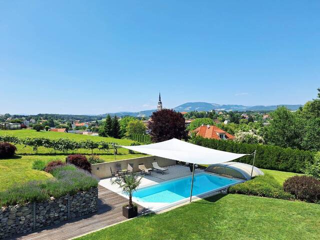 Immobilie in Pischelsdorf in der Steiermark - EXKLUSIVES ANWESEN MIT POOL UND WELLNESSBEREICH IN DER MALERISCHEN OSTSTEIERMARK - Bild 0