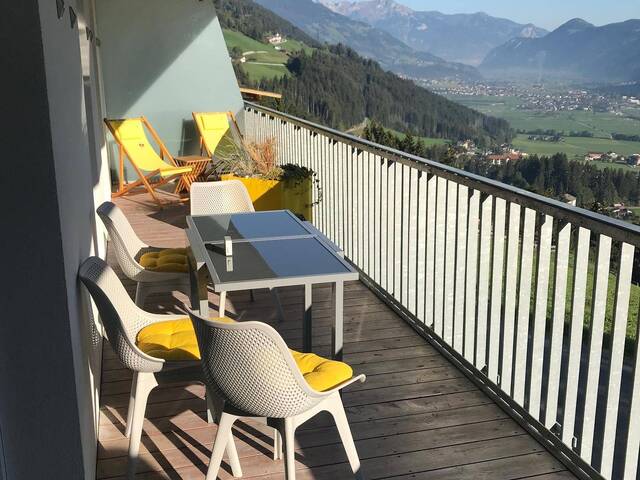 Immobilie in Kaltenbach - Barrierefreie 3-Zimmer Neubauwohnung - möbiliert - mit Terrasse und herrlichen Blick auf das vordere Zillertal - Bild 0